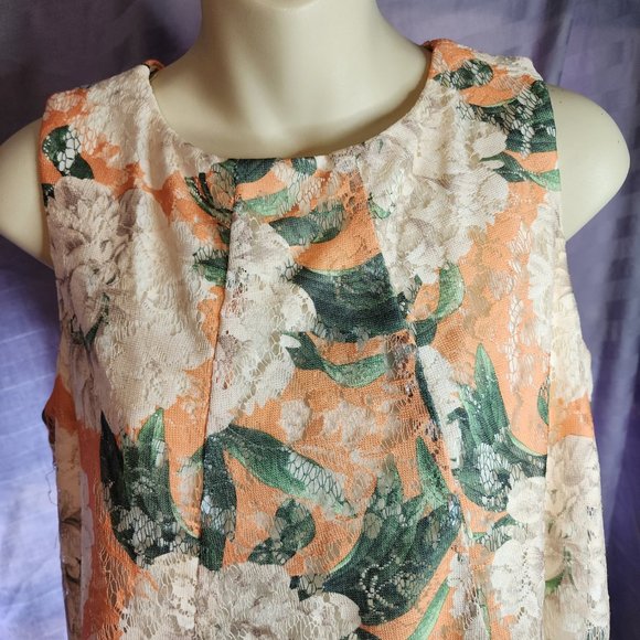 Gabby Skye Floral Dress Size 8 Great Shape - Picture 3 of 6